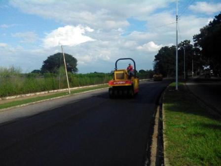 Un tramo de la avenida quedó rehabilitado en un cien por ciento